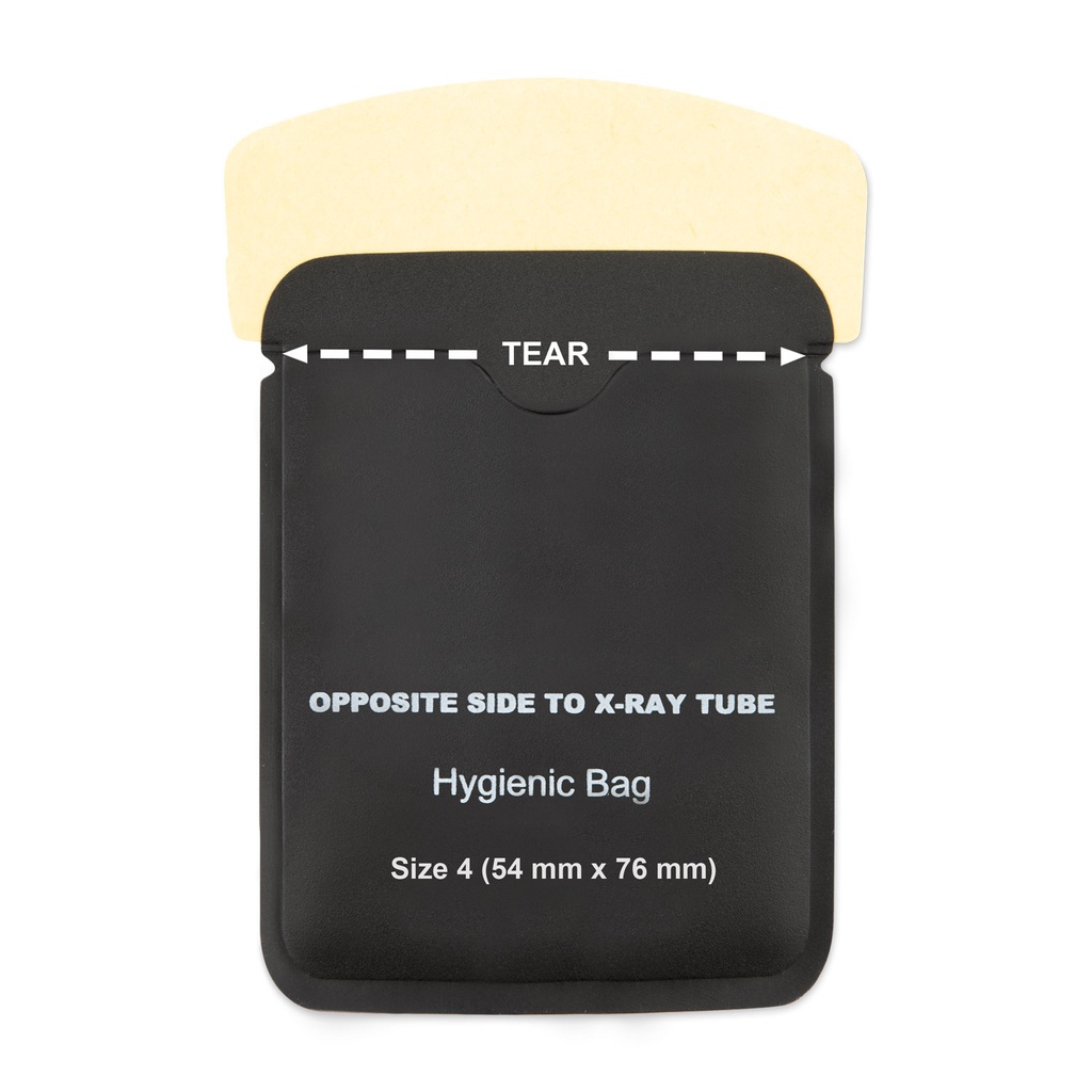 Beskyttelseshylstre til røntgenplade eller folie str. 4. Kasse med 100 stk.